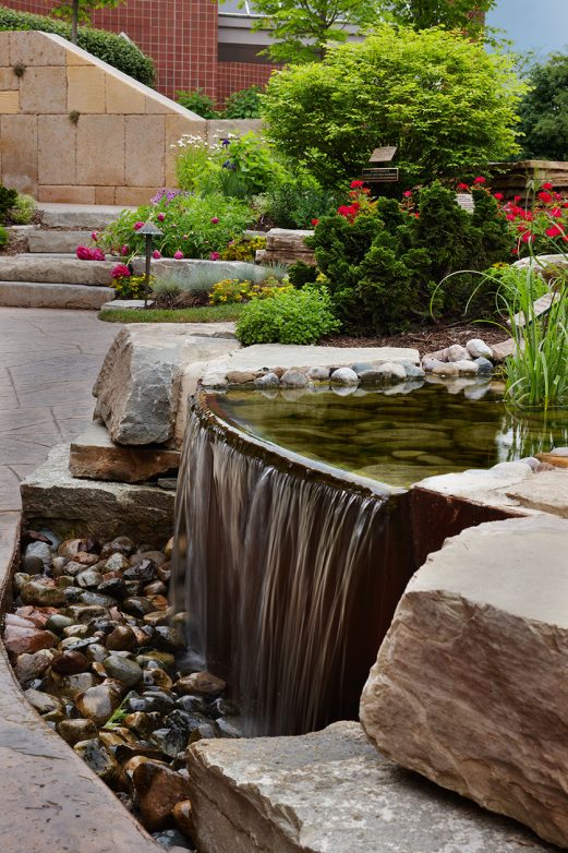 Louis & Fay Woll Memorial Bible Garden | Great Oaks Landscape