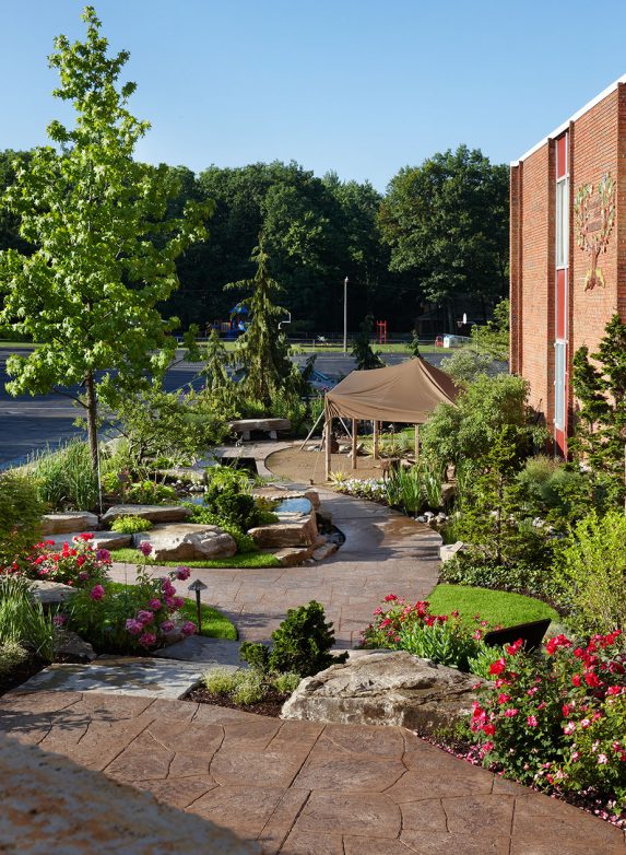 Louis & Fay Woll Memorial Bible Garden | Great Oaks Landscape