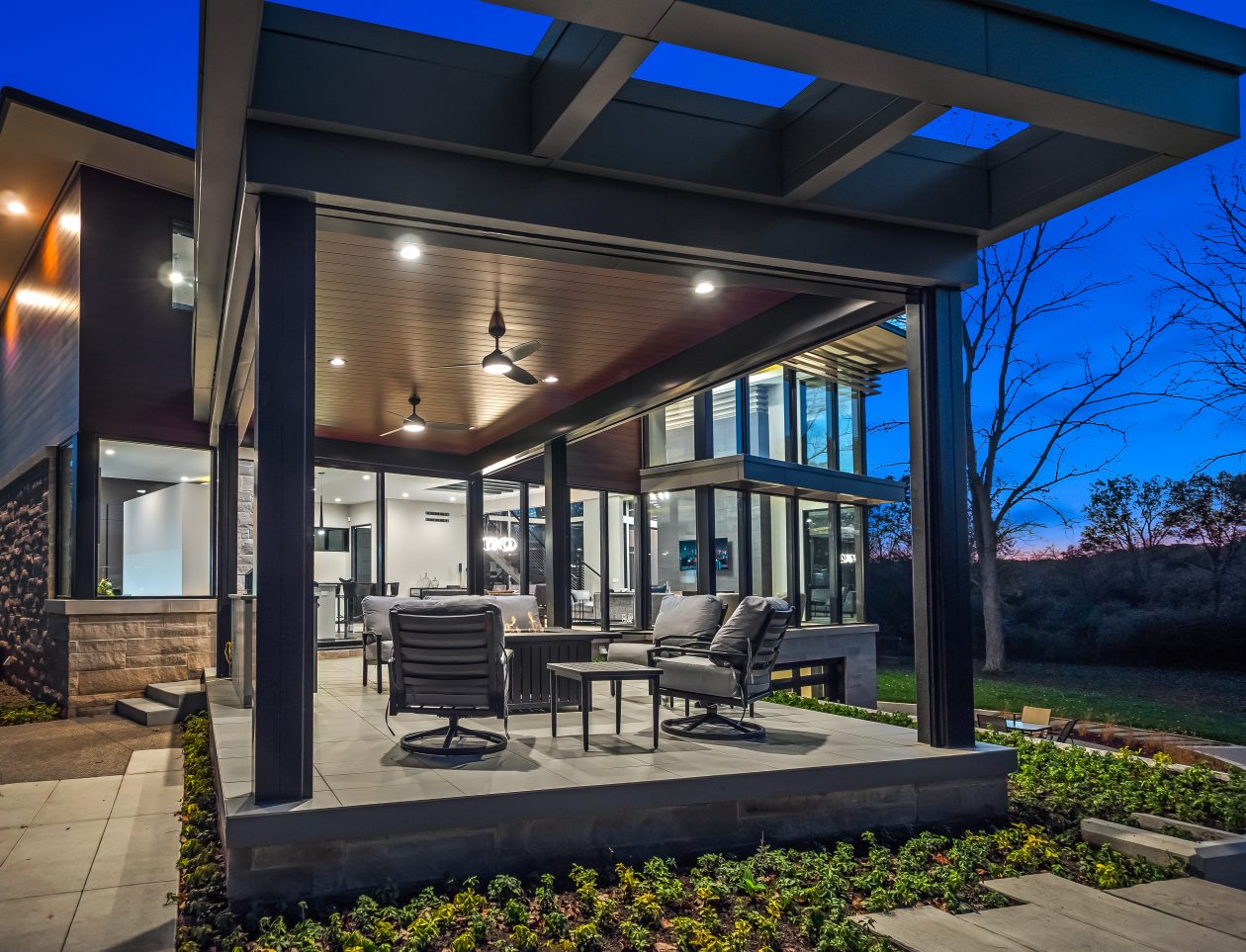 Ann Arbor Modern Serenity | Great Oaks Landscape