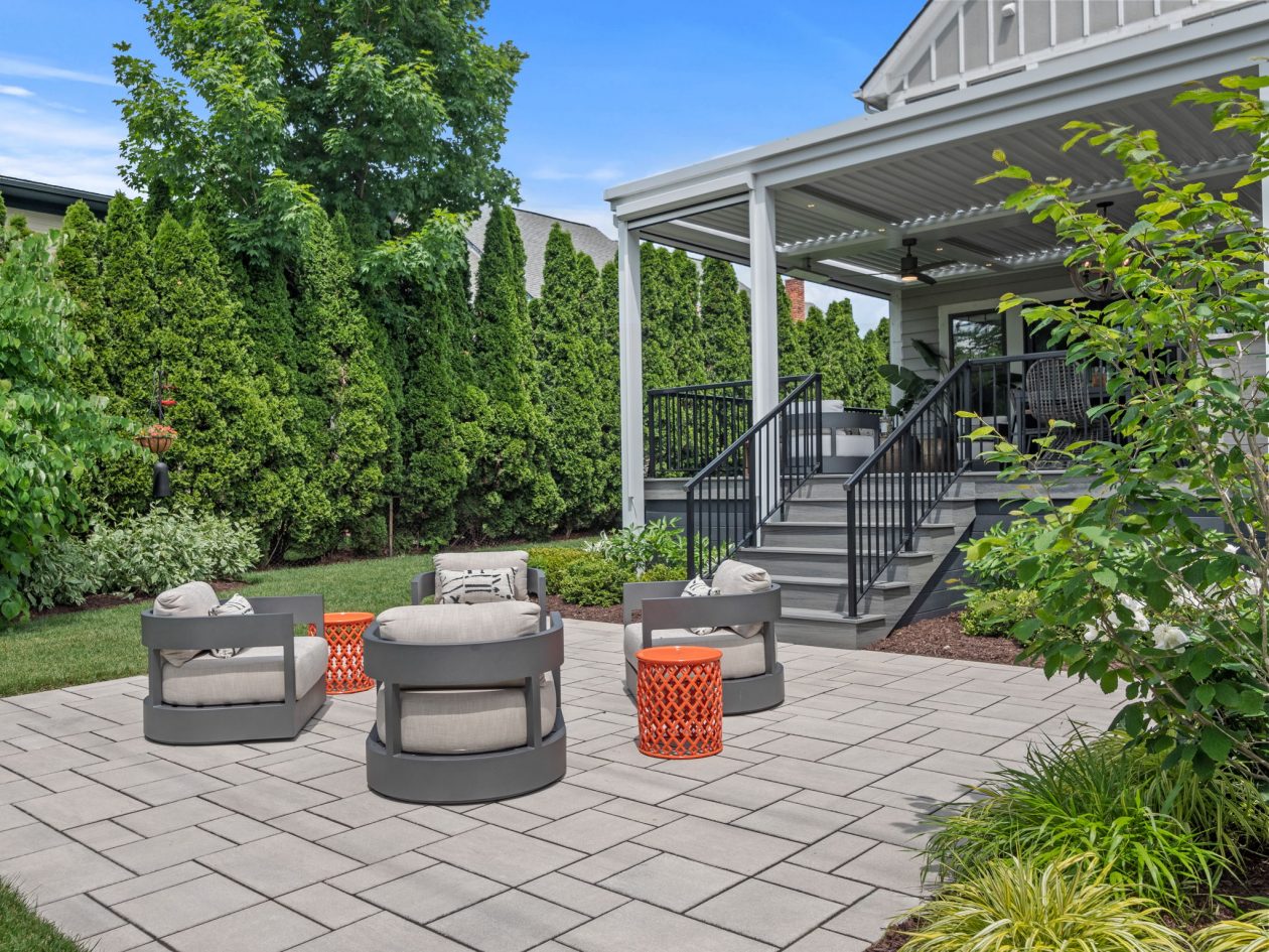 Northville Residence – Back Yard Retreat | Great Oaks Landscape