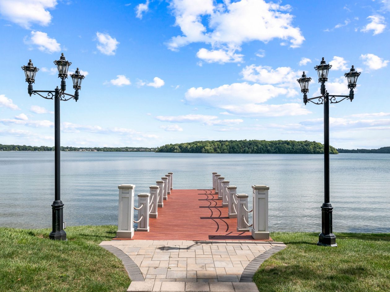 Orchard Lake Limestone Chateau | Great Oaks Landscape