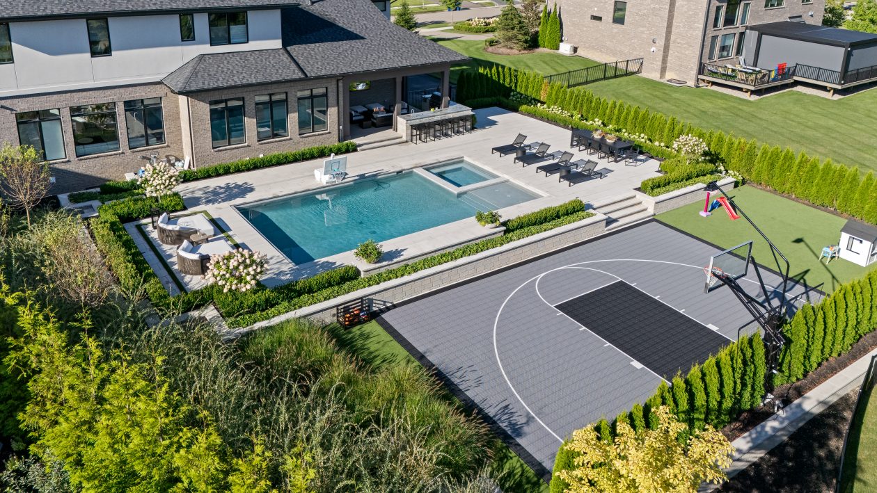 The Luxe Backyard | Great Oaks Landscape