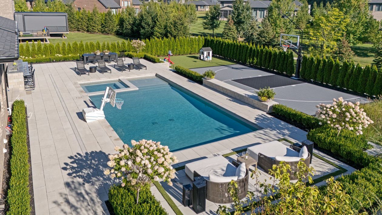 The Luxe Backyard | Great Oaks Landscape